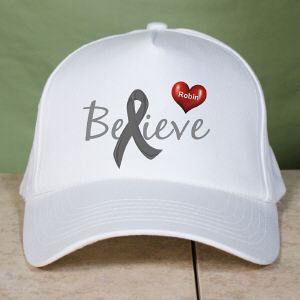 Personalized Believe Diabetes Awareness Hat